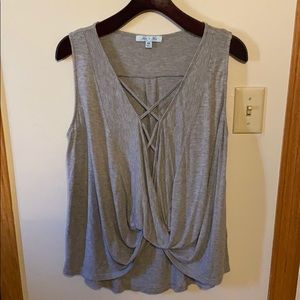 Cross X Knotted Tank